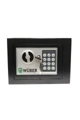 WÜBER Elektronik Şifreli ve Anahtarlı Otel ve Ev Tipi Para Kasası