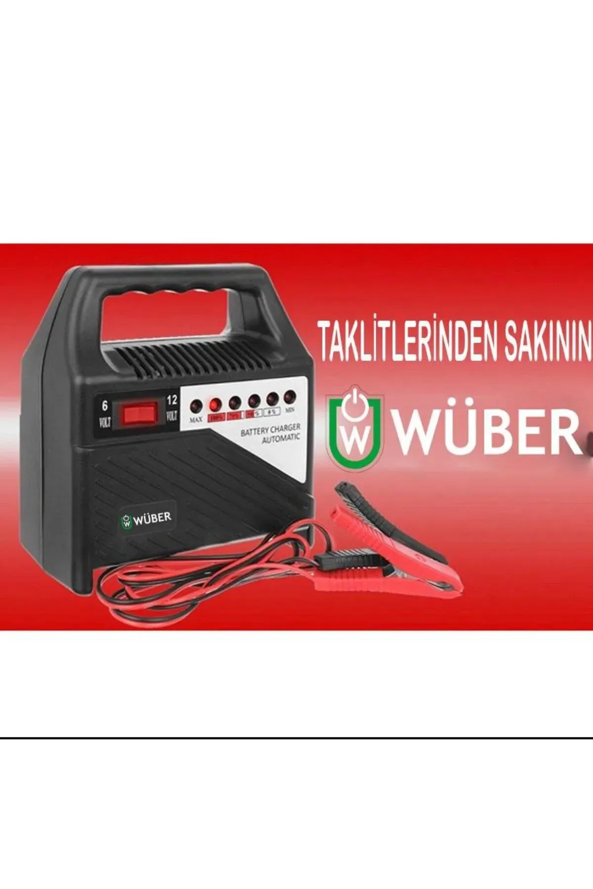 WÜBER Akü Şarj Cihazı