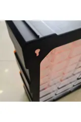 SÜPER BAG Büyük 12'li Çekmeceli Monoblok Çekmeceli Kutu Organizer Mono Blok Vida Hobi Takım Çantası