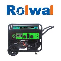 Rolwal 12 Kva Ipli Monofaze Benzinli Jeneratör - 4 Zamanlı Motor