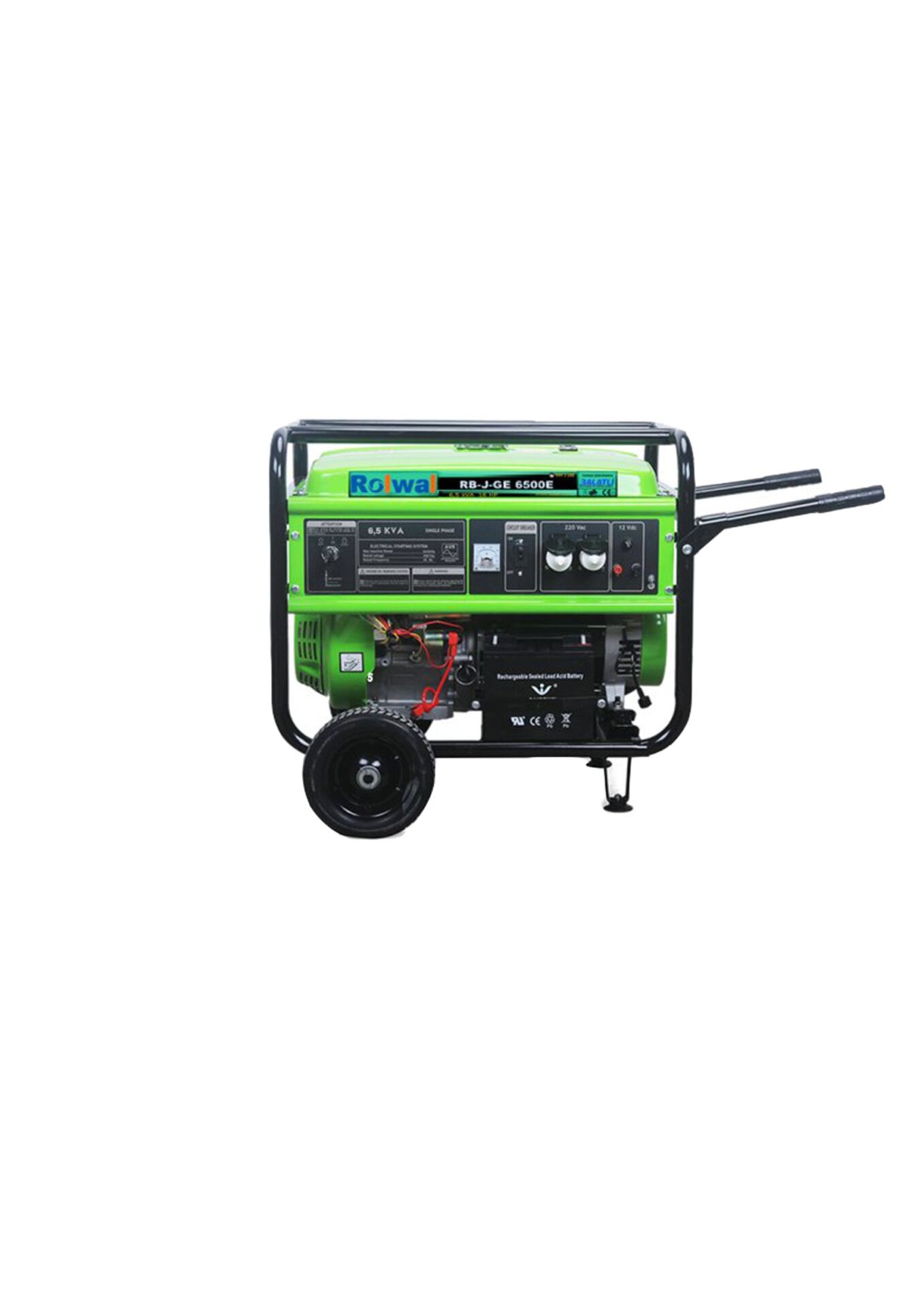 Rolwal 5.5 kW Marşlı/İpli Benzinli Jeneratör - GE6500E