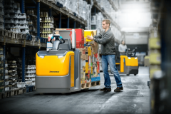 Jungheinrich 2.5 Ton Yatay Sipariş Toplayıcı Forklift